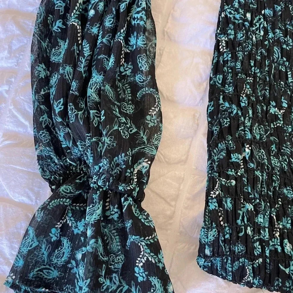 Misa Rashida Smocked midi dress - Picture 5 of 11